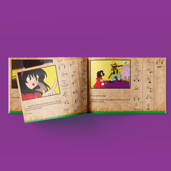 Chapeuzinho Vermelho Surda - LIBRAS - Imagem 3