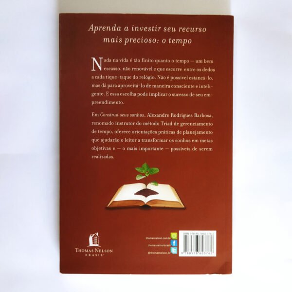 Construa seus sonhos - Organize seu tempo e torne seus projetos realidade - Imagem 2