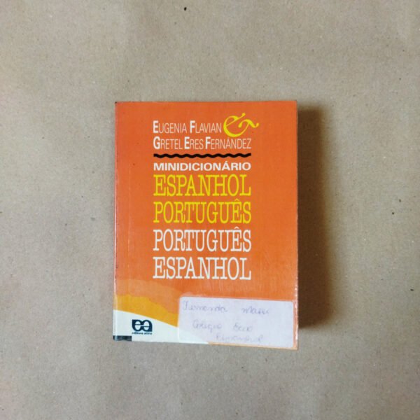 Minidicionário espanhol português | português espanhol