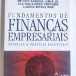 Fundamentos de Finanças Empresariais - Técnicas e práticas essenciais